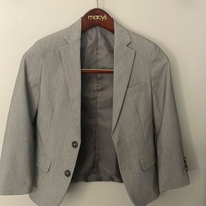 Boys Van Heusen grey 2 pcs suit